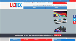 Desktop Screenshot of lutek.ro